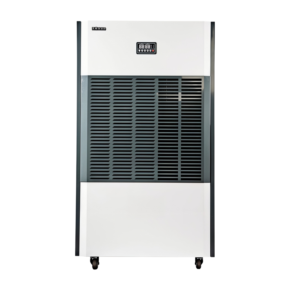 DH-D-20IH industrial dehumidifier, front view with digital control panel